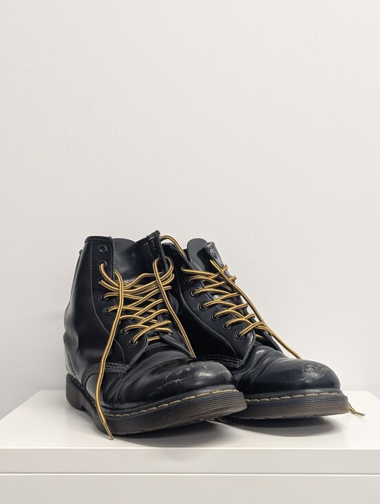 Dr. Martens Shoes - Dr. Martens 1460 Women's Smooth Leather Lace Up Boots, Used.
